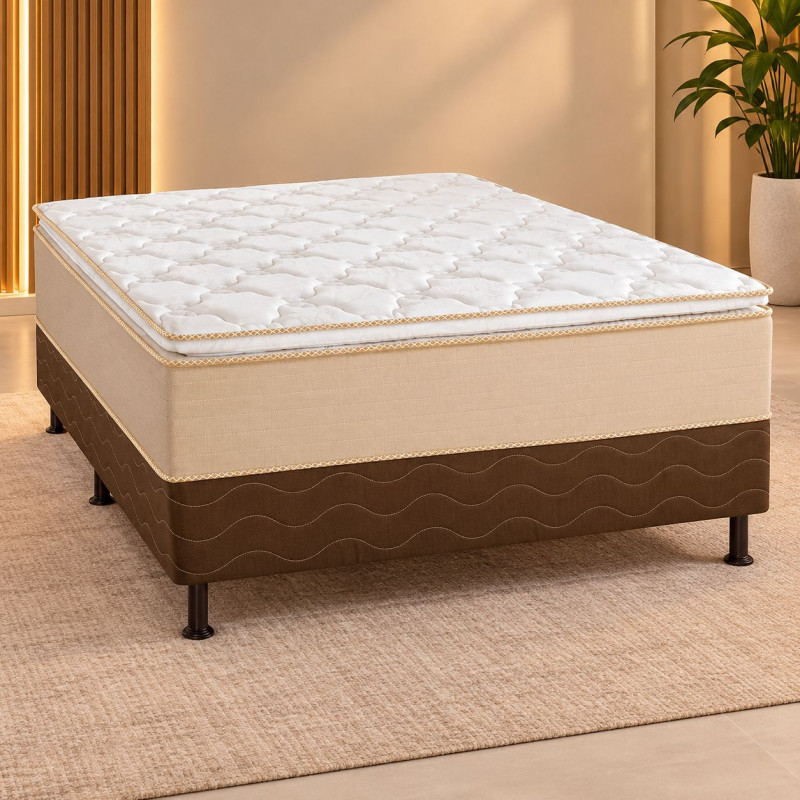 CAMA BOX D28 138X188X52 RECONFLEX DOUBLE C/PILLOW CAMA BOX D28 138X188X52 RECONFLEX DOUBLE C/PILLOW