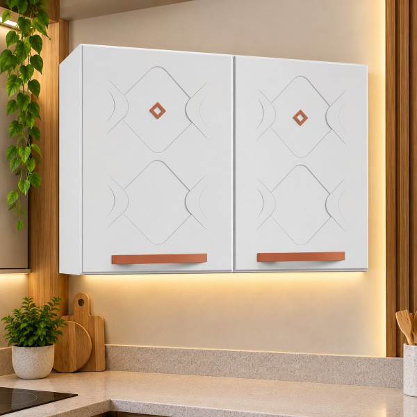 ARMARIO TELASUL DUPLO MEDIO NEW MIRAGE BRANCO 815001-01 ARMARIO TELASUL DUPLO MEDIO NEW MIRAGE BRANCO 815001-01