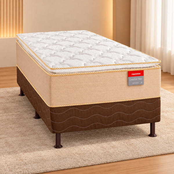 CAMA BOX D28 88X188X52 RECONFLEX DOUBLE C/PILLOW
