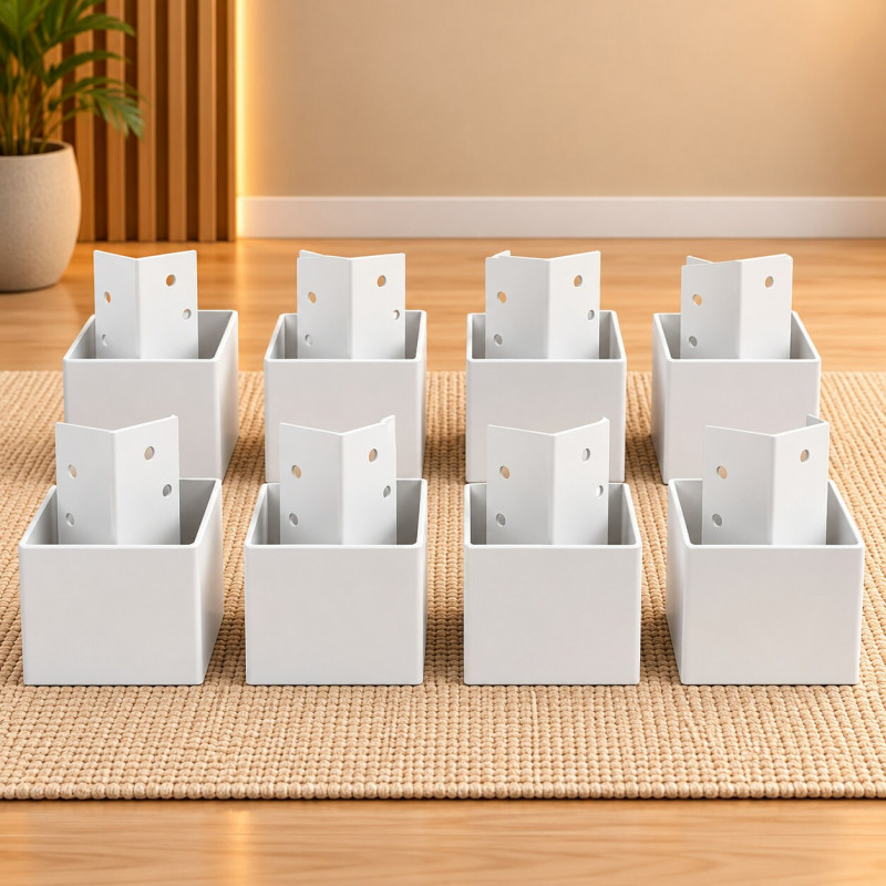 KIT CARIOCA PES C/8 PLASTICO BRANCO