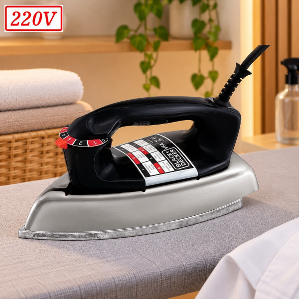 FERRO DE PASSAR BLACK DECKER VFA SEC 1110 220V PRETO FERRO DE PASSAR BLACK DECKER VFA SEC 1110 220V PRETO