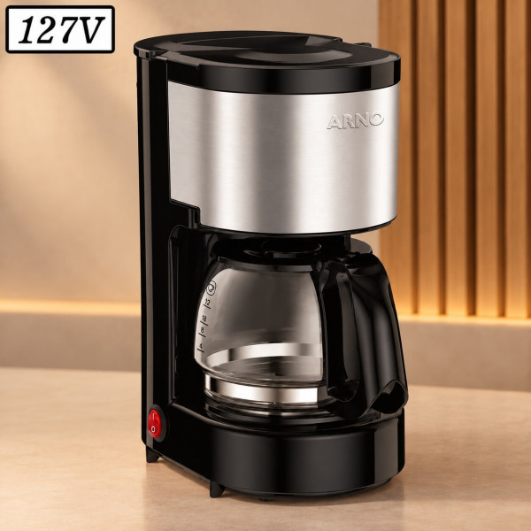 CAFETEIRA ARNO FILTRO PERFECTTA CFPI 650W 127V INOX CAFETEIRA ARNO FILTRO PERFECTTA CFPI 650W 127V INOX