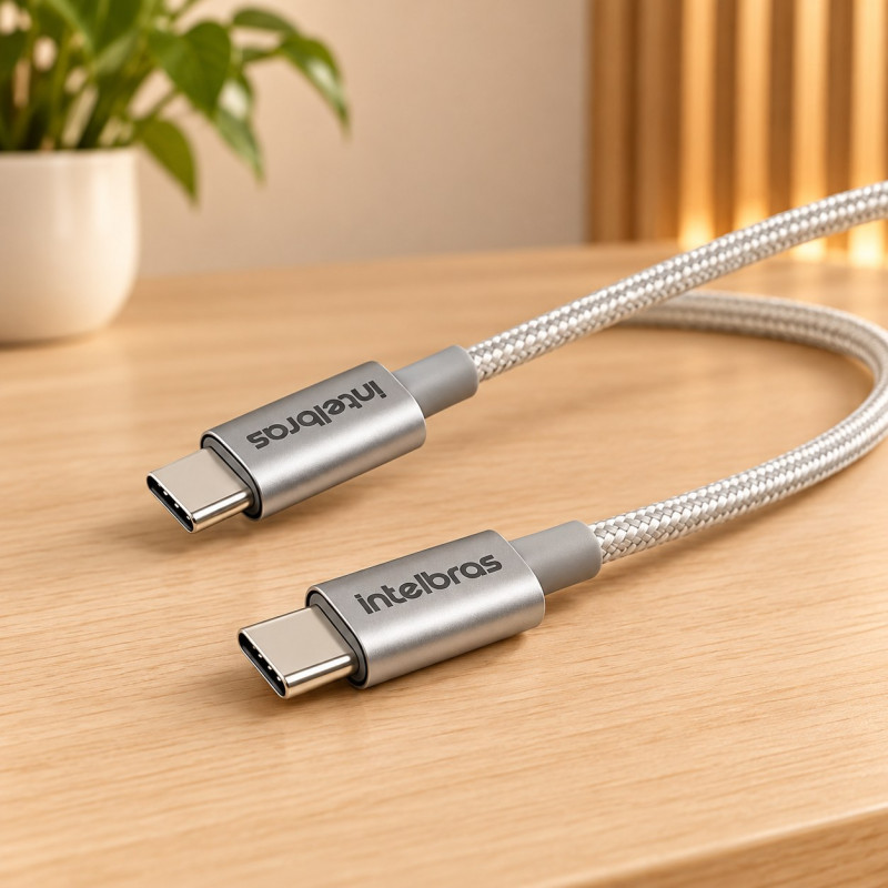 CABO INTELBRAS USB/C 1,5MM NYLON BRANCO EUCC 15NB CABO INTELBRAS USB/C 1,5MM NYLON BRANCO EUCC 15NB