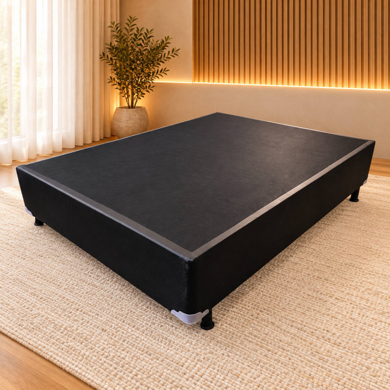 BASE BOX 138X188X30 MEGAFLEX PRETA BASE BOX 138X188X30 MEGAFLEX PRETA