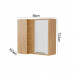 ARMARIO RONIPA CANTO 1P ABRIR SYRAH 80CM AMENDOA/BRANCO
