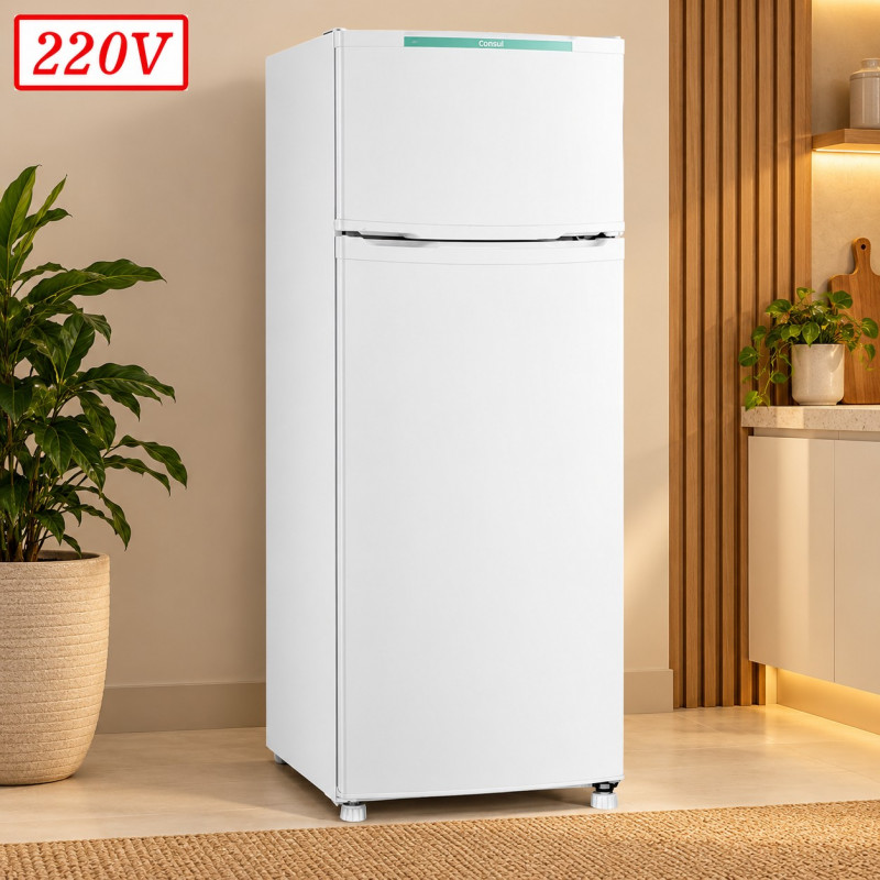 REFRIGERADOR CONSUL CRD37 CYCLE DEFROST DUPLEX 334L 220V BRANCO REFRIGERADOR CONSUL CRD37 CYCLE DEFROST DUPLEX 334L 220V BRANCO