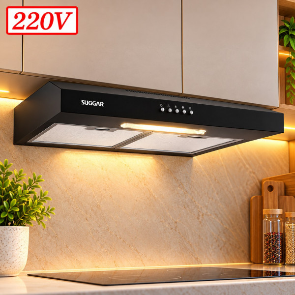 DEPURADOR AR SUGGAR SLIM 80CM 3 VEL 220V PRETO DEPURADOR AR SUGGAR SLIM 80CM 3 VEL 220V PRETO