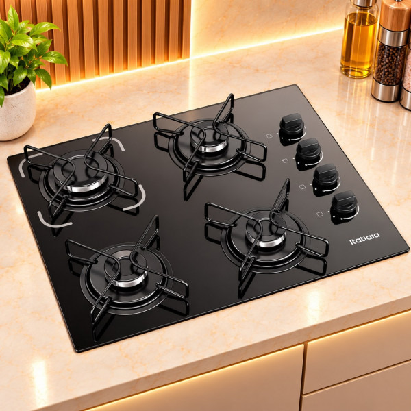 FOGAO 4B ITATIAIA COOKTOP ESSENCIAL PRETO FOGAO 4B ITATIAIA COOKTOP ESSENCIAL PRETO