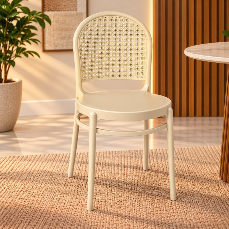 CADEIRA FORTE PLASTICO TELINHA NATURAL CADEIRA FORTE PLASTICO TELINHA NATURAL