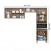 COZINHA NICIOLI FIT FREIJO / OFF WHITE CRISTAL