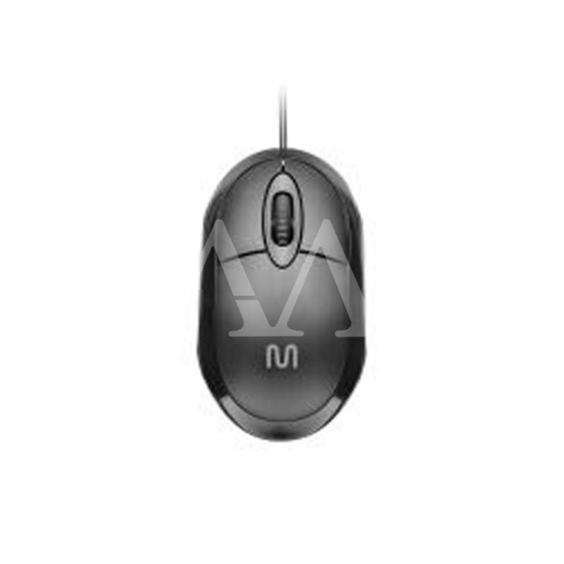 MOUSE MULTILASER  CLASSIC C/ FIO USB CABO 12OCM 3 BOTOES MO300 PRETO