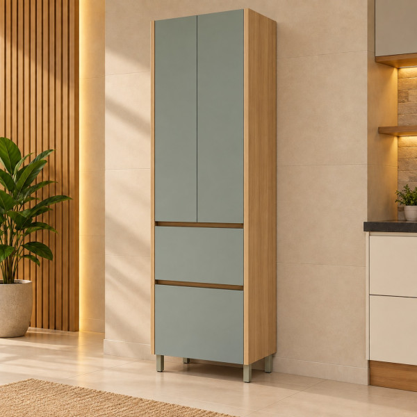 PANELEIRO NESHER 2P 2G RAINHA 70CM NATURE /VERDE 500700