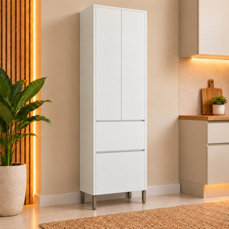 PANELEIRO NESHER 2P 2G RAINHA 70CM BRANCO 500693 PANELEIRO NESHER 2P 2G RAINHA 70CM BRANCO 500693