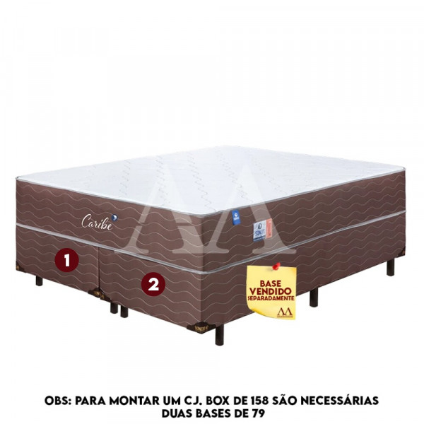 COLCHAO MOLAS 158X198X30 SONOS CARIBE ENSACADAS COLCHAO MOLAS 158X198X30 SONOS CARIBE ENSACADAS