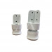 KIT TCIL PES C/6 PLASTICO C/ REGULAGEM BRANCO