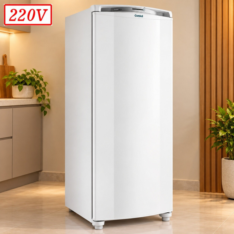 REFRIGERADOR CONSUL CRB36 FROST FREE 300L 220V BRANCO REFRIGERADOR CONSUL CRB36 FROST FREE 300L 220V BRANCO