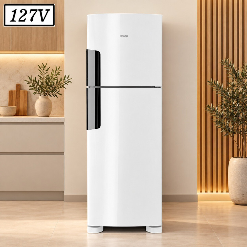 REFRIGERADOR CONSUL CRM44AB FROST FREE DUPLEX 386L 127V BRANCO REFRIGERADOR CONSUL CRM44AB FROST FREE DUPLEX 386L 127V BRANCO