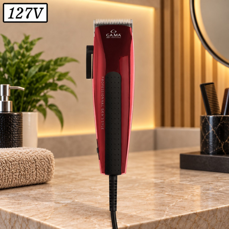 MAQUINA CORTAR CABELO GAMA GM 586 PLUS 127V MAQUINA CORTAR CABELO GAMA GM 586 PLUS 127V