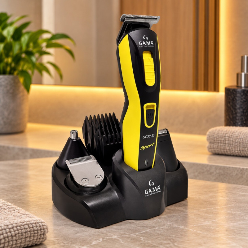 MAQUINA CORTAR CABELO GAMA GCX623 MULTI STYLER SPORT USB MAQUINA CORTAR CABELO GAMA GCX623 MULTI STYLER SPORT USB