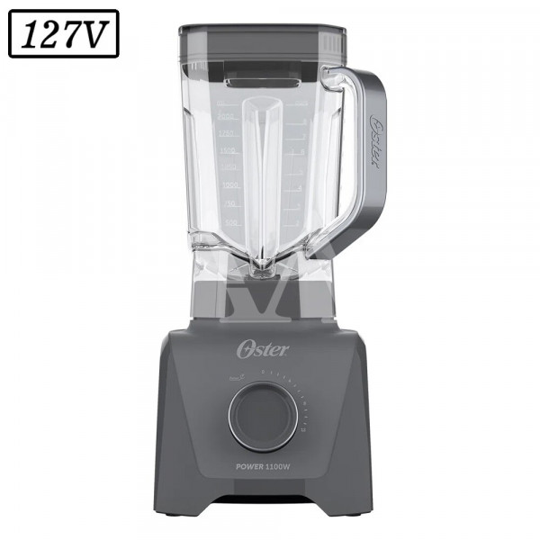 LIQUIDIFICADOR OSTER OLIQ606 1100W 12 VEL 127V CINZA