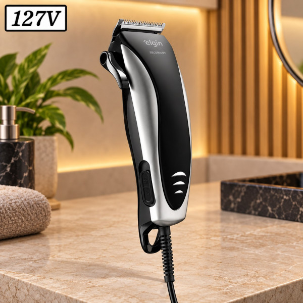 MAQUINA CORTAR CABELO ELGIN STUDIO MEN PRO ll 127V MAQUINA CORTAR CABELO ELGIN STUDIO MEN PRO ll 127V