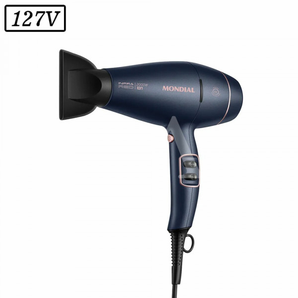 SECADOR DE CABELO MONDIAL INFRARED SCP-01-IR 2000W 127V