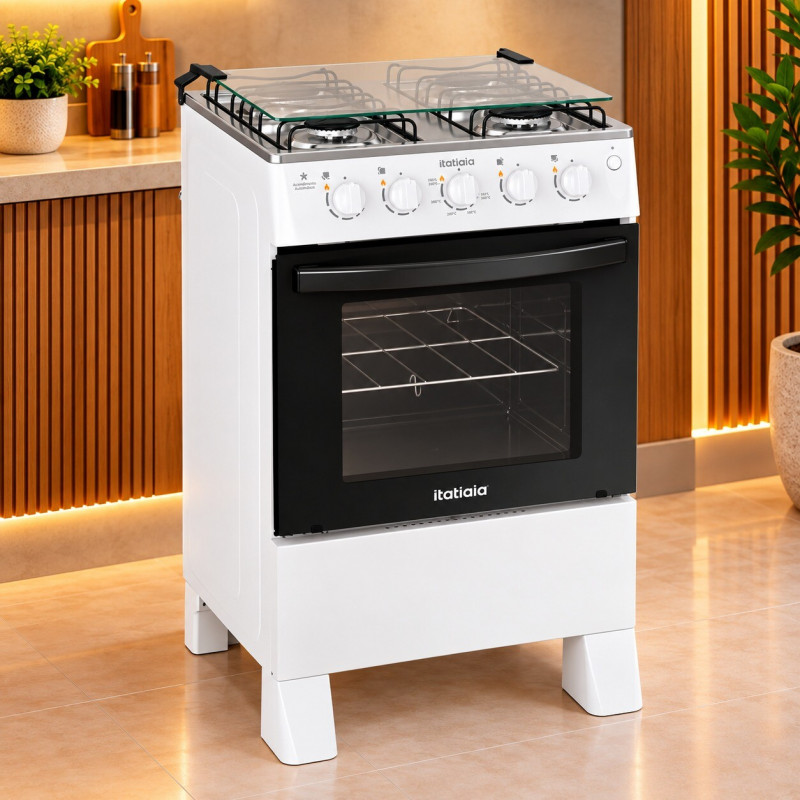 FOGAO 4B ITATIAIA STAR NEW AUTOMATICO BRANCO FOGAO 4B ITATIAIA STAR NEW AUTOMATICO BRANCO