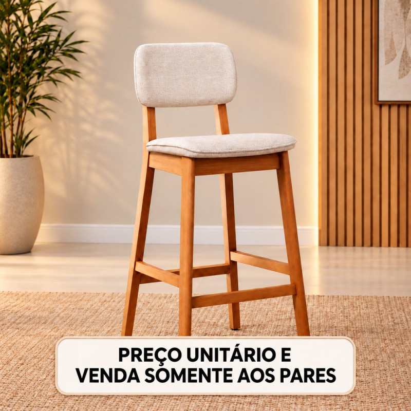 BANQUETA IMCAL CLASSIC LINHO/NATURE BANQUETA IMCAL CLASSIC LINHO/NATURE