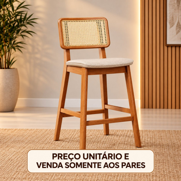 BANQUETA IMCAL CLASSIC PALHA LINHO BANQUETA IMCAL CLASSIC PALHA LINHO