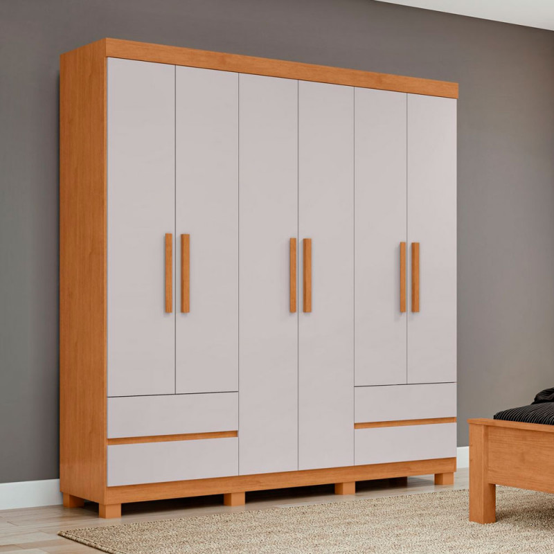 ROUPEIRO 6P. ABRIR 4G LOPAS ZEUS S/ESP E C/PES AMENDOA CLEAN/OFF WHITE