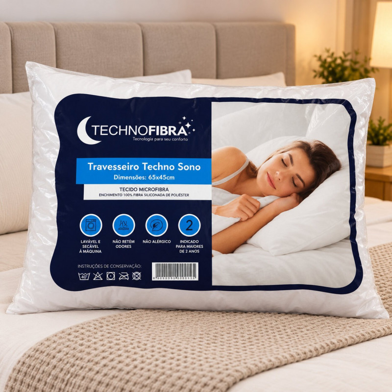 TRAVESSEIRO TECHNOSONO FIBRA 65X45