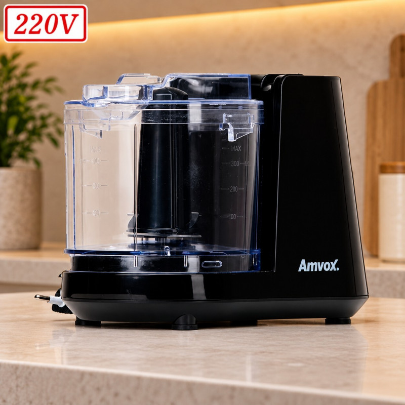 MINIPROCESSADOR AMVOX APR 1001 100W 220V PRETO MINIPROCESSADOR AMVOX APR 1001 100W 220V PRETO