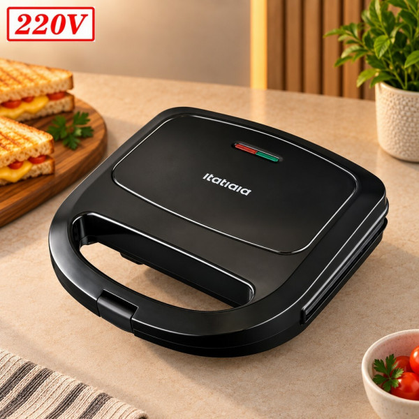 SANDUICHEIRA GRILL ITATIAIA ESSENCIAL 750W 220V PRETA SANDUICHEIRA GRILL ITATIAIA ESSENCIAL 750W 220V PRETA