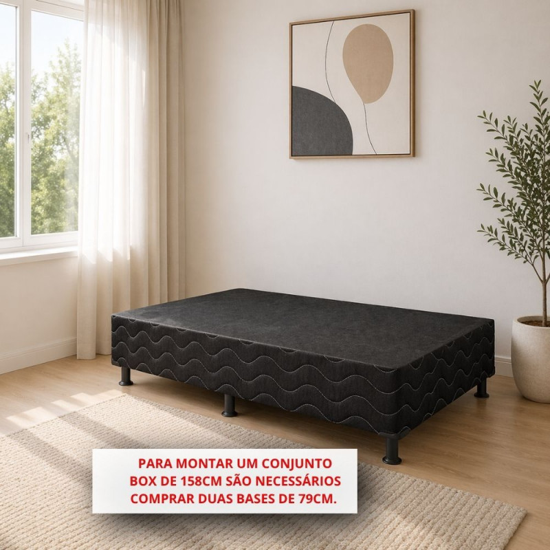 BASE BOX 79X198X30 RECONFLEX SOMIE FLEX BLACK