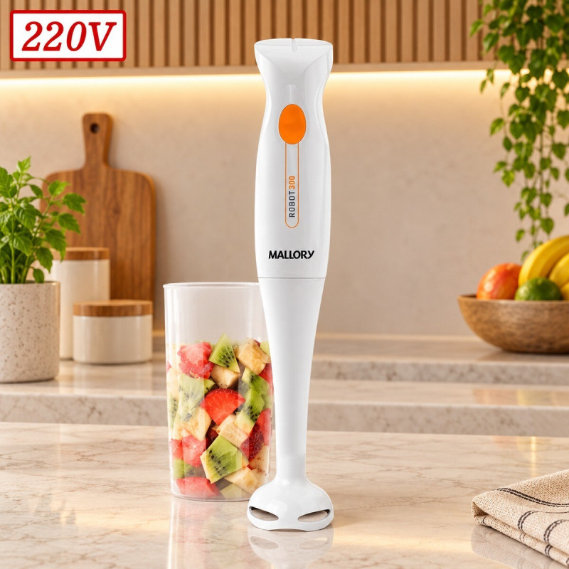 MIXER MALLORY ROBOT 300 200W 220V BRANCO MIXER MALLORY ROBOT 300 200W 220V BRANCO