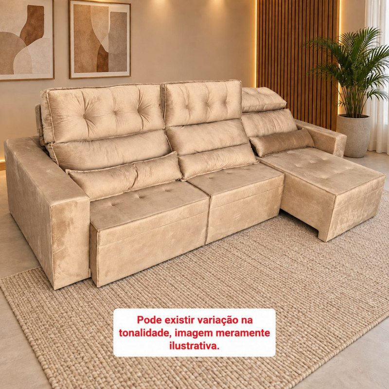 ESTOFADO RG ROBUST RETRATIL 3.0 BEGE INCA 16 ESTOFADO RG ROBUST RETRATIL 3.0 BEGE INCA 16