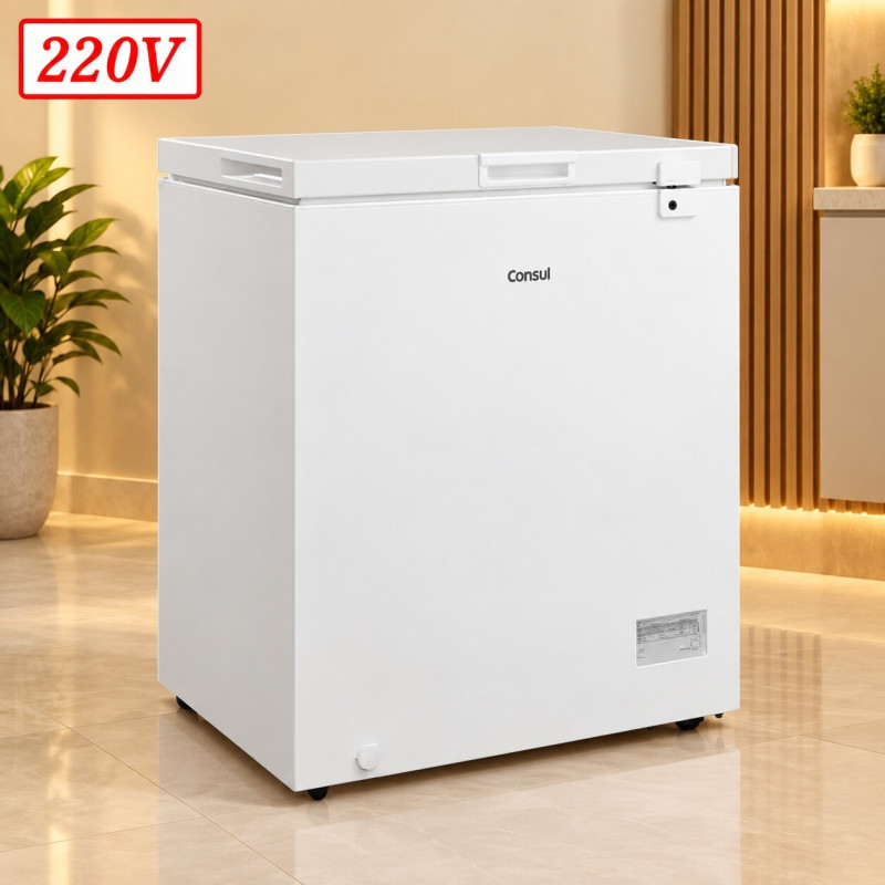 FREEZER CONSUL CHA14MBBNA HORIZONTAL 142L 220V BRANCO FREEZER CONSUL CHA14MBBNA HORIZONTAL 142L 220V BRANCO
