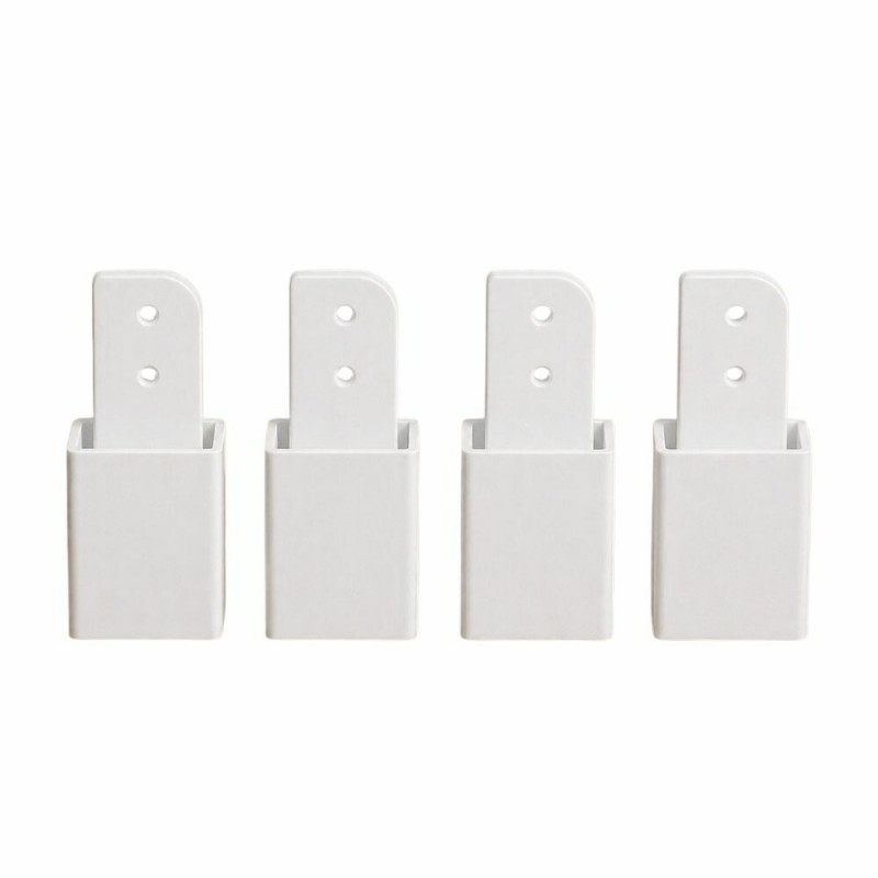 KIT TCIL PES C/4 PLASTICO C/ REGULAGEM BRANCO