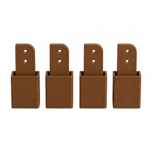 KIT TCIL PES C/4 PLASTICO C/ REGULAGEM CARAMELO KIT TCIL PES C/4 PLASTICO C/ REGULAGEM CARAMELO