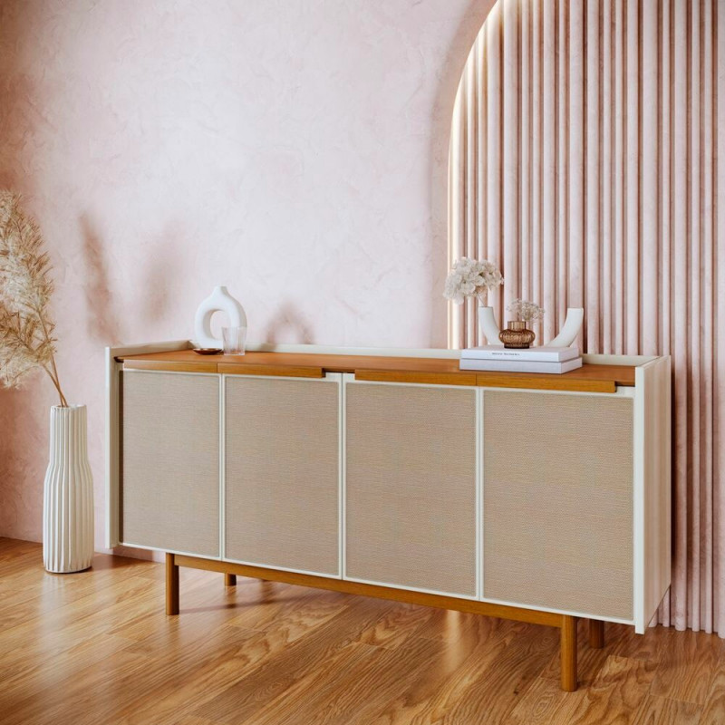 BUFFET IMCAL 4P DUNE 1.8 OFF WHITE/NATURE