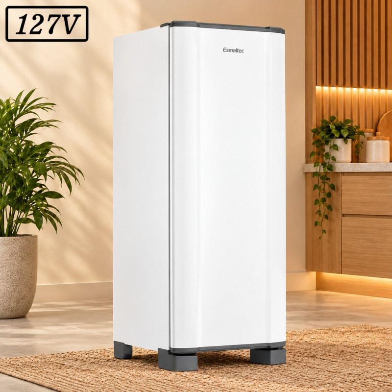 REFRIGERADOR ESMALTEC ROC31 PRO CYCLE DEFROST INVERTER 245L 127V BRANCO REFRIGERADOR ESMALTEC ROC31 PRO CYCLE DEFROST INVERTER 245L 127V BRANCO