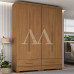 ROUPEIRO 2P. ABRIR 1G RODIAL SMART PLUS CINAMOMO 50GR2123S