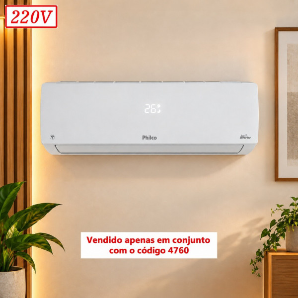 AR CONDICIONADO EVAPORADORA PHILCO SPLIT HI WALL ECO INVERTER PAC12FB 12000 BTU 220V AR CONDICIONADO EVAPORADORA PHILCO SPLIT HI WALL ECO INVERTER PAC12FB 12000 BTU 220V