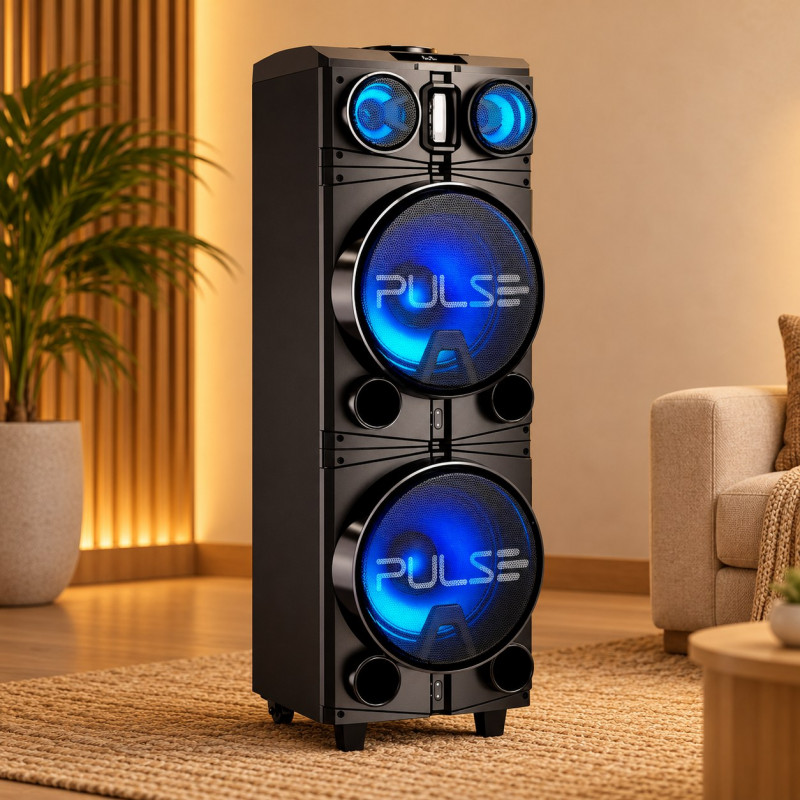CAIXA DE SOM MULTILASER PULSE STORM 2 SP514 10'' 1500 WATS CAIXA DE SOM MULTILASER PULSE STORM 2 SP514 10'' 1500 WATS
