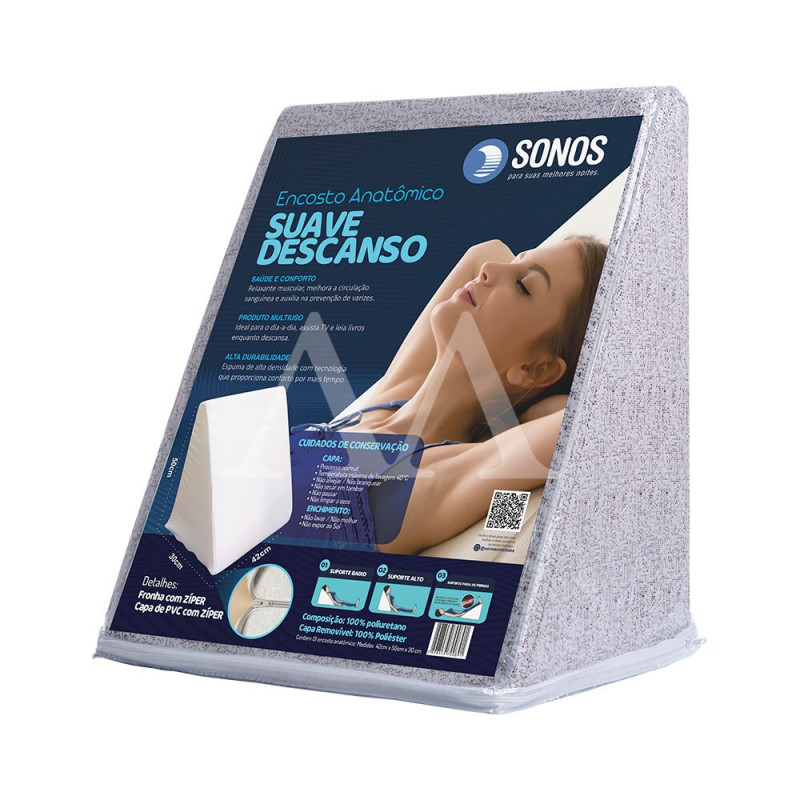 ENCOSTO SUAVE DESCANSO SONOS 50X42X30