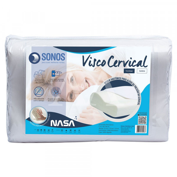 TRAVESSEIRO SONOS VISCOCERVICAL 11|7,5|13CM