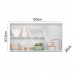ARMARIO 3P. ABRIR AEREO NICIOLI 120 INTENZA FREIJO / OFF WHITE CRISTAL