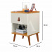 MESA DE CABECEIRA 1G JA LARISSA OFF WHITE/NATURE