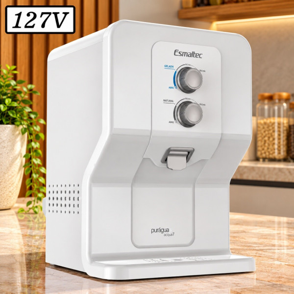 PURIFICADOR ESMALTEC PURAGUA ACQUA7 127V BRANCO PURIFICADOR ESMALTEC PURAGUA ACQUA7 127V BRANCO