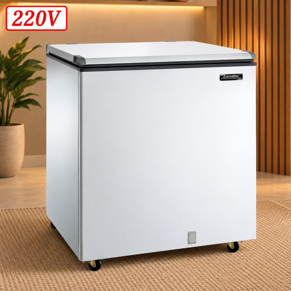FREEZER CONSERVADOR ESMALTEC ECH250 HORIZONTAL 230L 220V BRANCO
